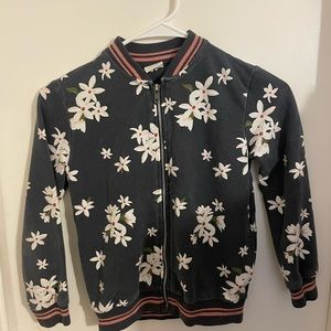 Zara flower sweater size 8